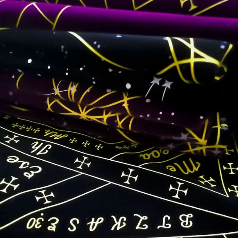 Скатерть для Таро-карт таинственный астрологический узор алтарь гадания