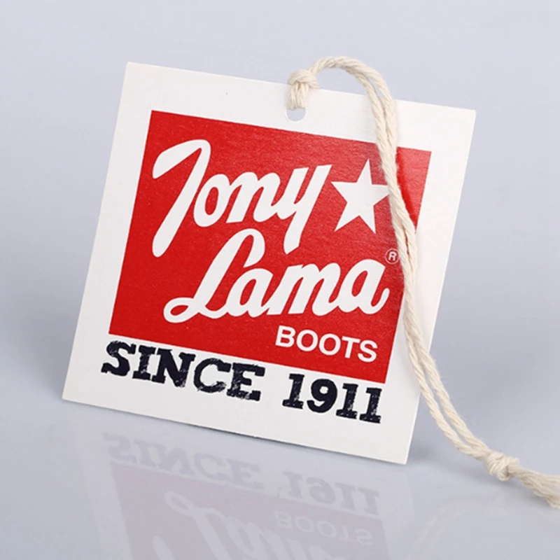 

300gsm coated paper custom hang tag with personlized logo garment clothing label swing tag 200pieces