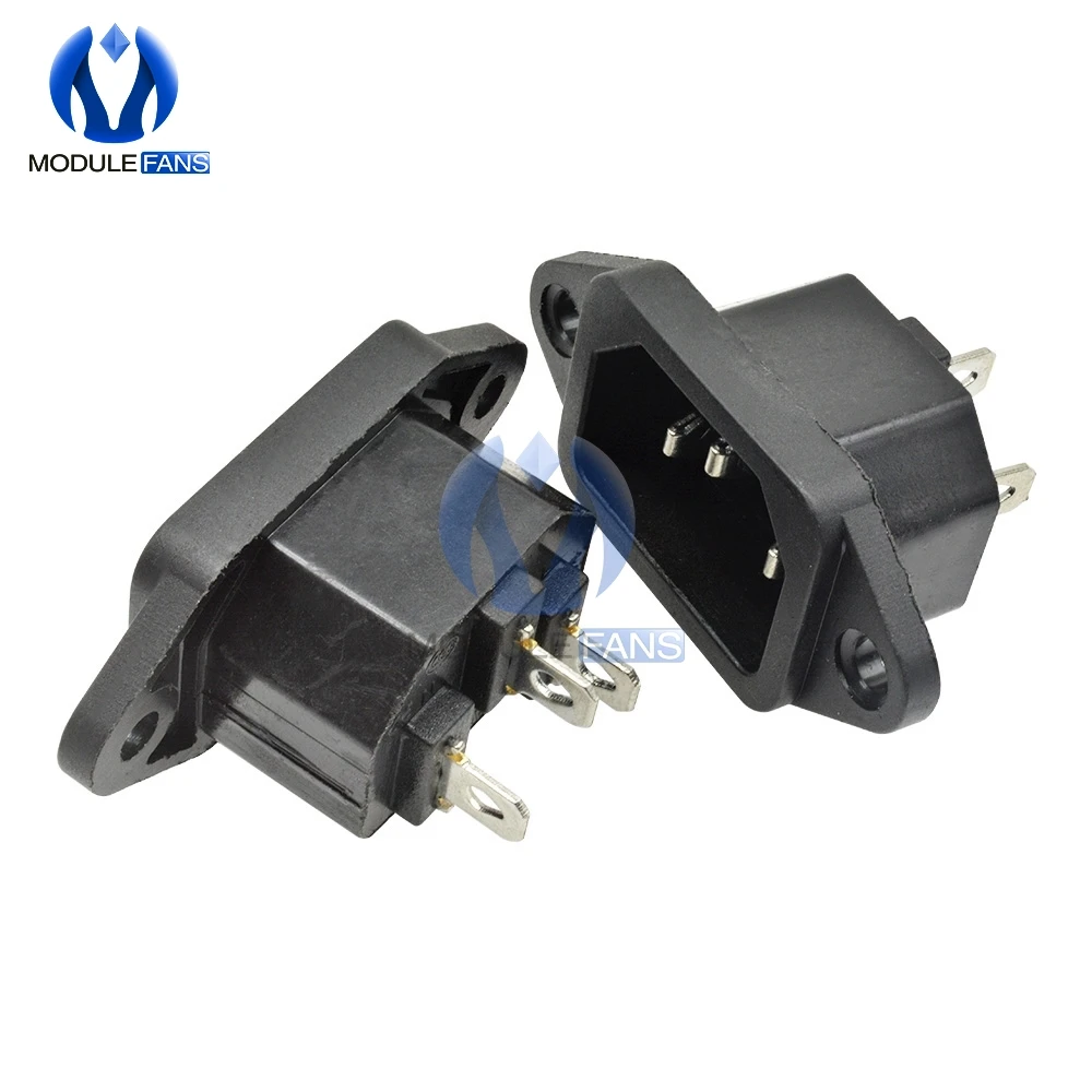 10 шт. медные розетки с ушками 250 В переменного тока А | Электронные компоненты и