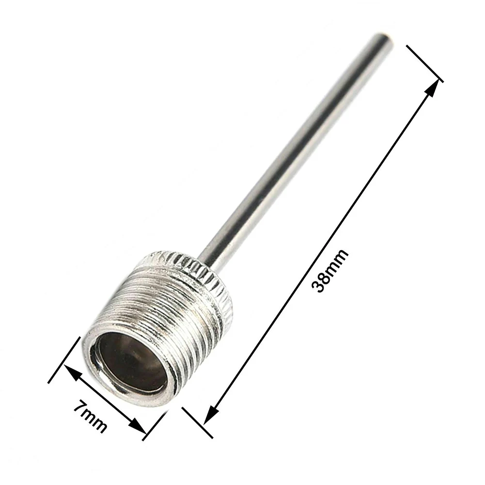 

5Pcs US Type Metal Inflator Ball Needles Pin for Basketball Soccer Football