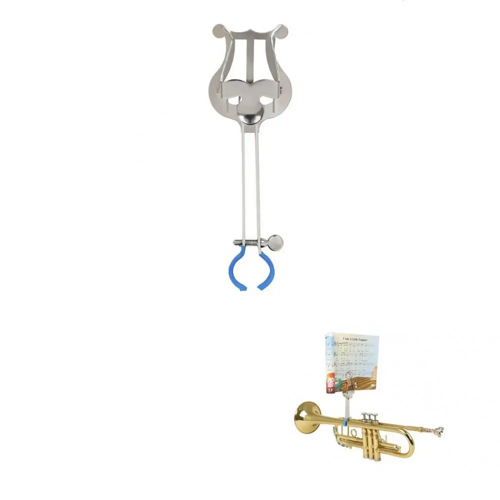 

Practical High Hardness Metal Professional Trumpet Sheet Music Clamp Stand Trumpet Clamp Holder Sheet Music Clamp