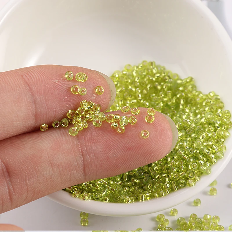 ISequins 1200 шт./лот 2 мм бусины из чешского стекла для рукоделия 11/0 стеклянные сделай