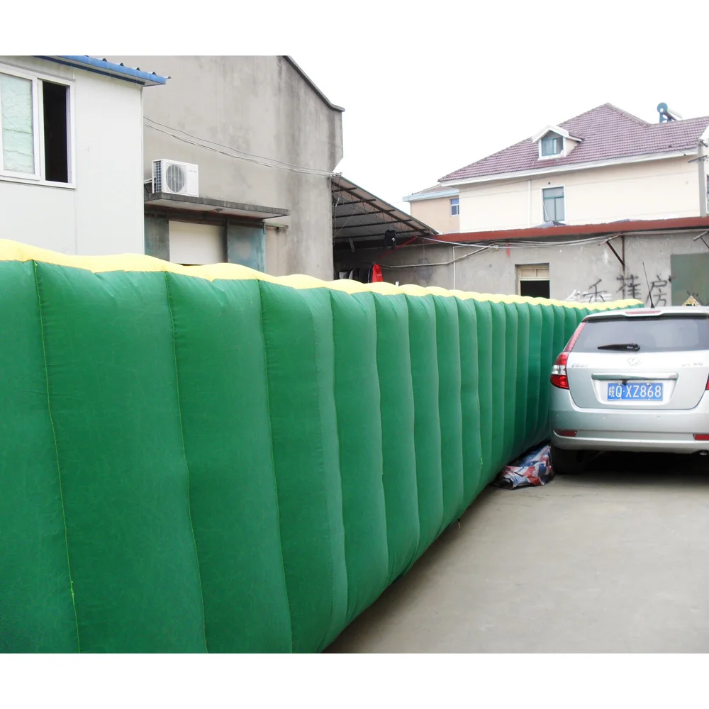 Ткань Оксфорд надувной забор для временных спортивных soccerball Бейсбол игры на