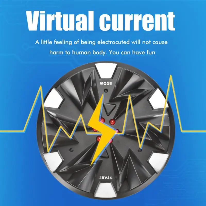 Электрический детектор ЛЛИ удар пальцами игра Шокирующая реакция игрушка