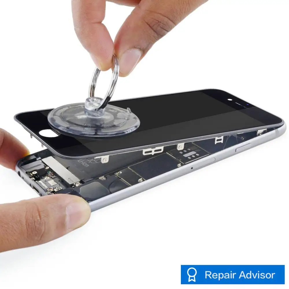 AAA OEM lcd Para iPhone 6S дисплей для 6 Plus Tela сенсорный фронтальный Com Aro Completo Módulo козырек Preta|