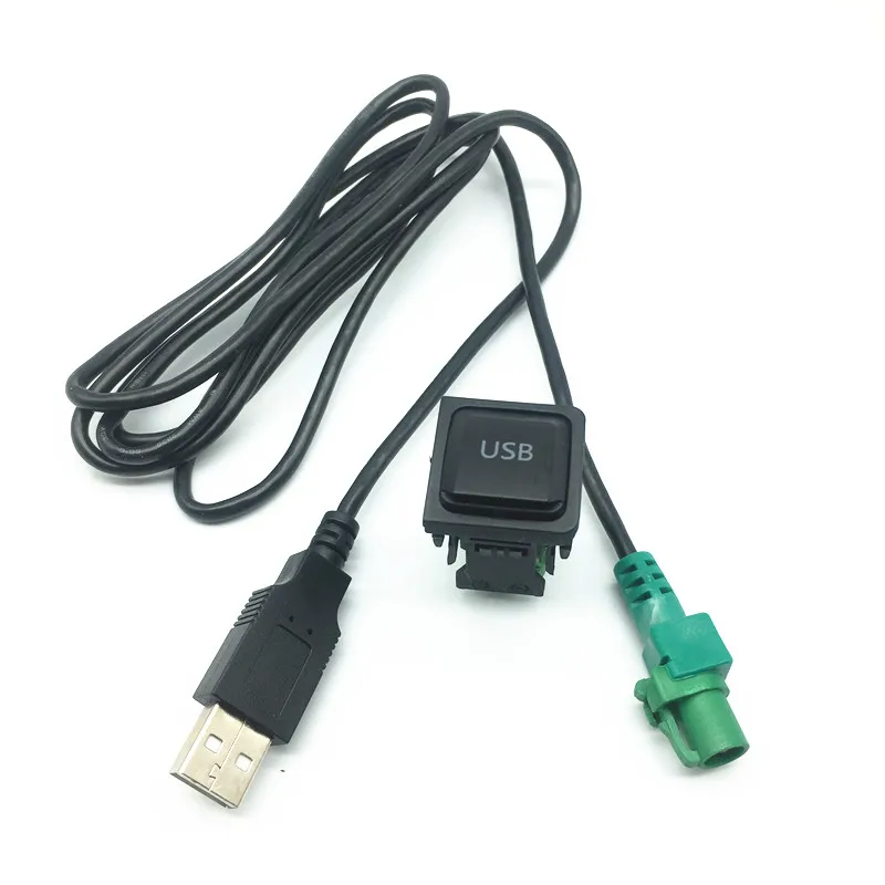 Автомобильный usb интерфейс CD плеер радио USB адаптер кабель жгут проводов для VW jetta