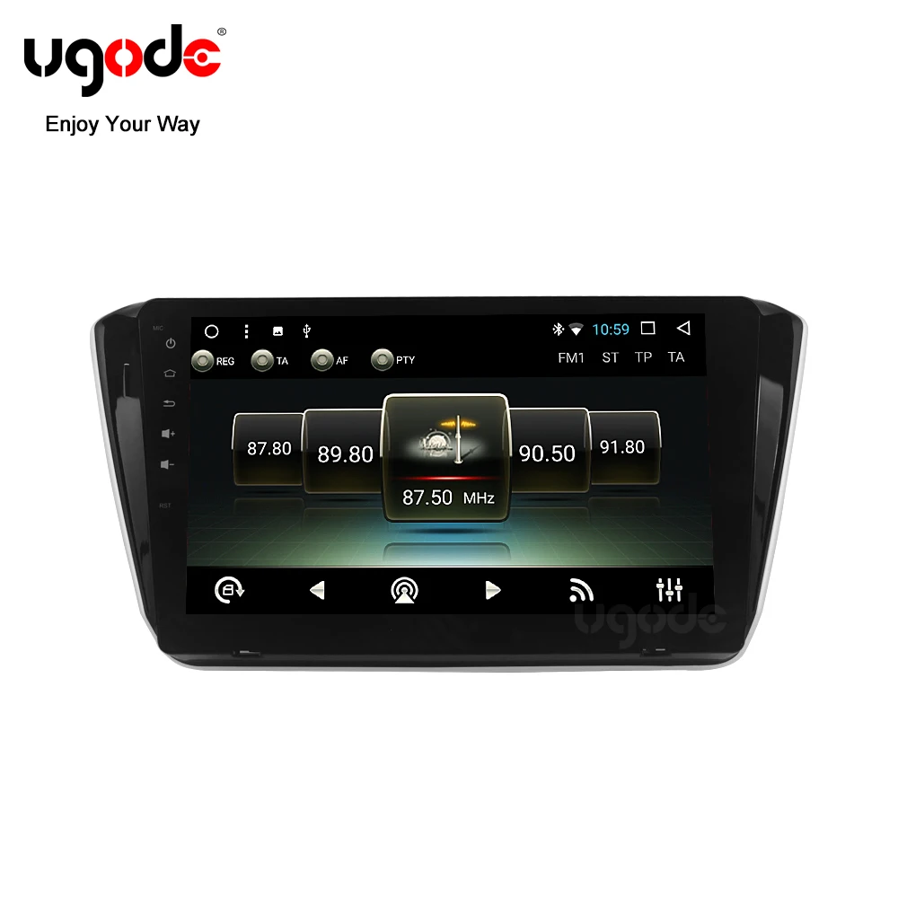 

Мультимедийная Автомагнитола Ugode, 10,1 дюйма, 1 + 16 ГБ, Android, Dvd-плеер для Skoda Superb