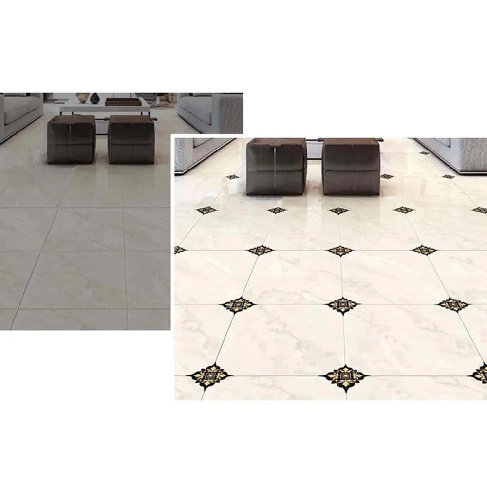 Самоклющеяся ПВХ Керамика плитка Стикеры s Водонепроницаемый стены арт