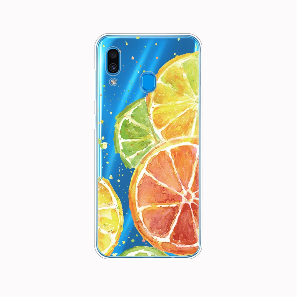 Чехол для Samsung Galaxy A20 мягкий силиконовый чехол A 20 2019 A205F A205 телефона с рисунком в