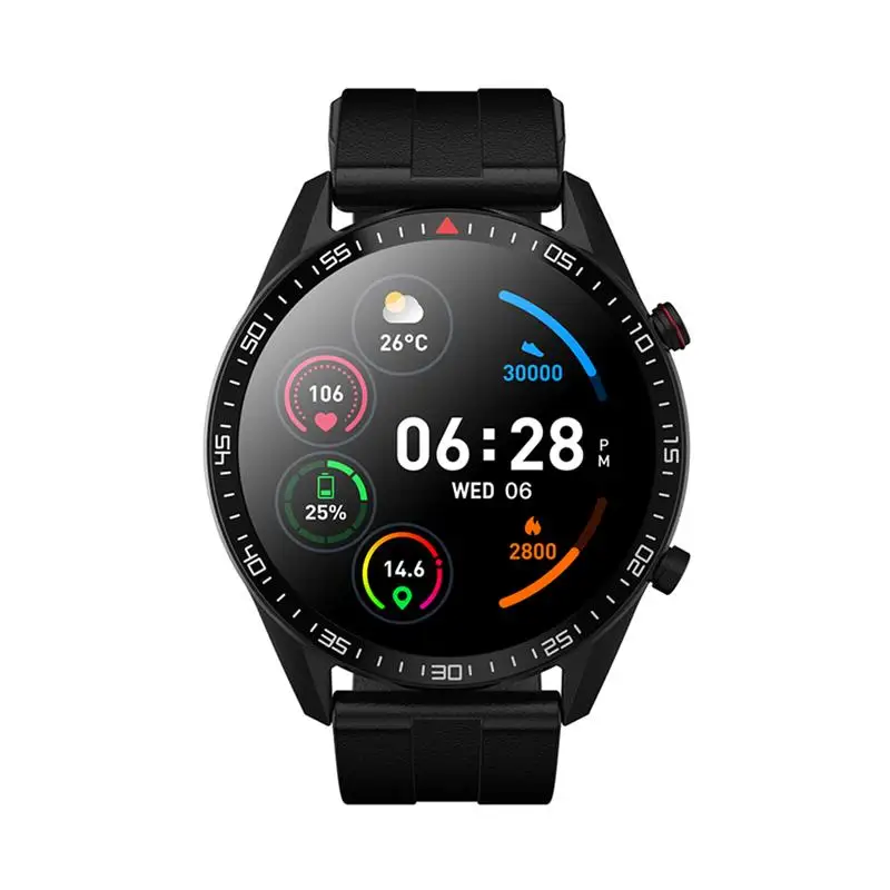 

D1 Full Circle Screen 1.28in Smart Watch Waterproof Touch Screen Smart Bracelet For Android IOS Bluetooth Smartwatch