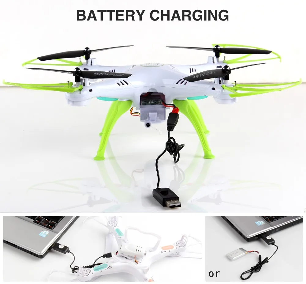 Дрон SYMA X5HW с HD камерой Wi Fi FPV селфи Квадрокоптер Радиоуправляемый вертолет