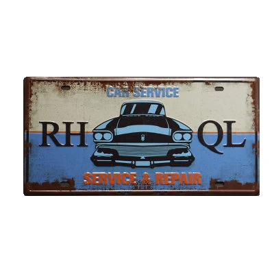 

Motor Oil Vintage Metal Car Signs Beer Bar Motorcycle Garage Wall Home Decor Tool Plaque Decorative License Plates 15X30CM N151