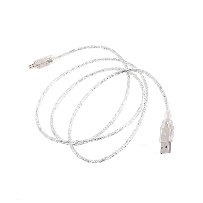 

5ft 120cm Usb To Firewire IEEE 1394 4 Pin For Ilink Adapter Cable For Camera USB 2.0 male to firewire iEEE-1394 4-pin male cable