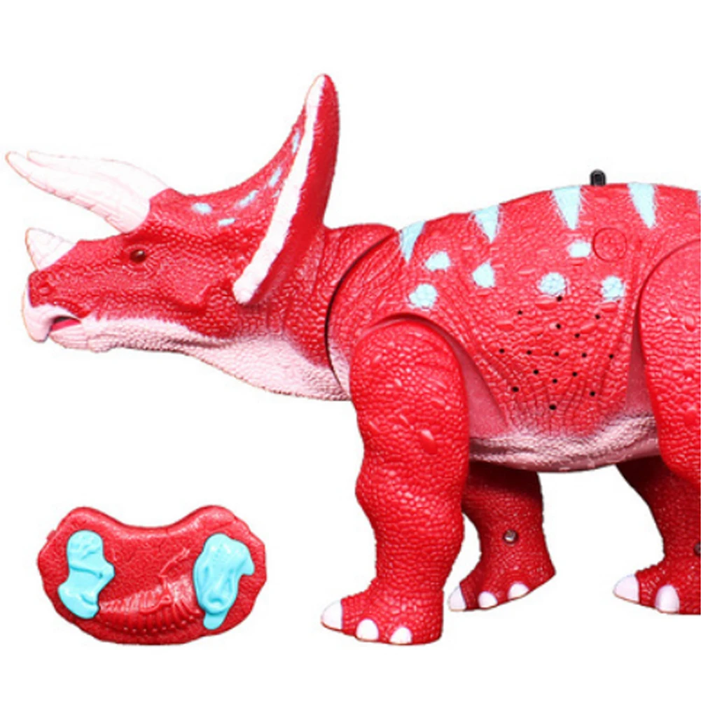 Трицератопс с дистанционным управлением игрушка динозавра тряской светильник