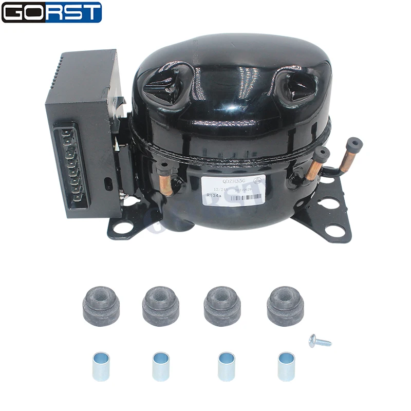 12V 24V DC автомобильный Холодильный воздушный компрессор холодильник морозильник