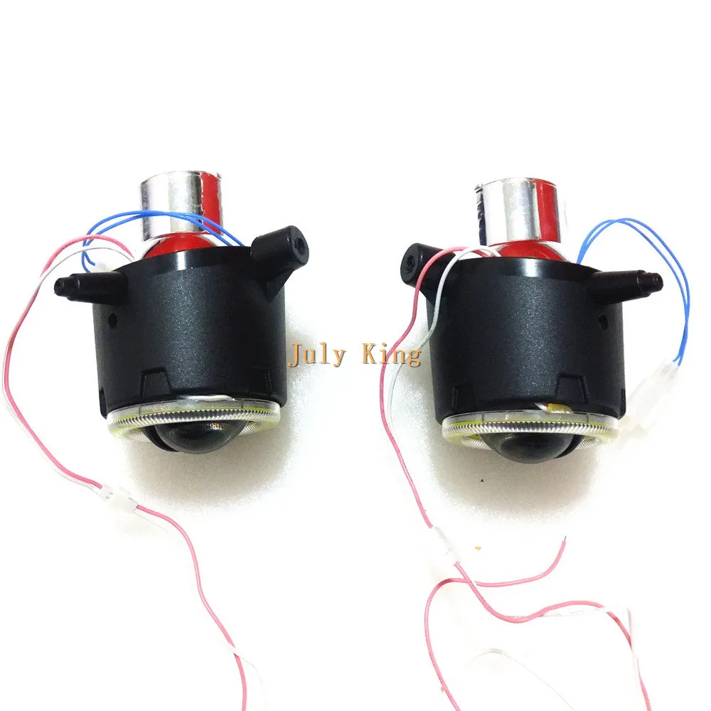 Июля King передний бампер автомобиля бифокальный объектив противотуманный фонарь