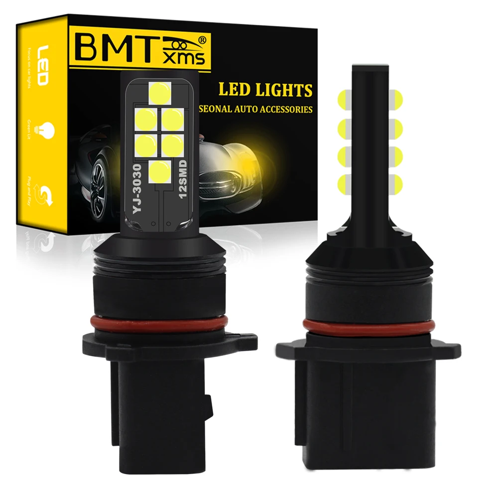 BMT H7 LED Bulbs супер яркий Автомобильный светодиодный противотуманный фонарь для
