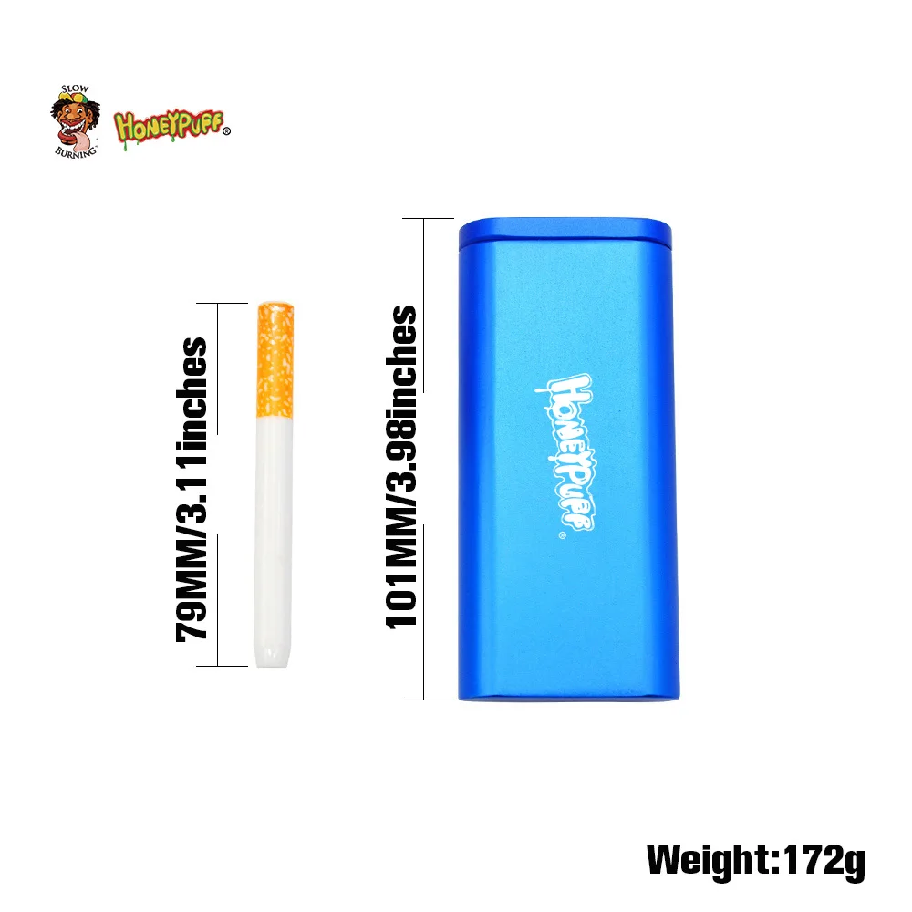 Алюминиевый сплав табачная коробка ручной работы чехол для сигарет портативный