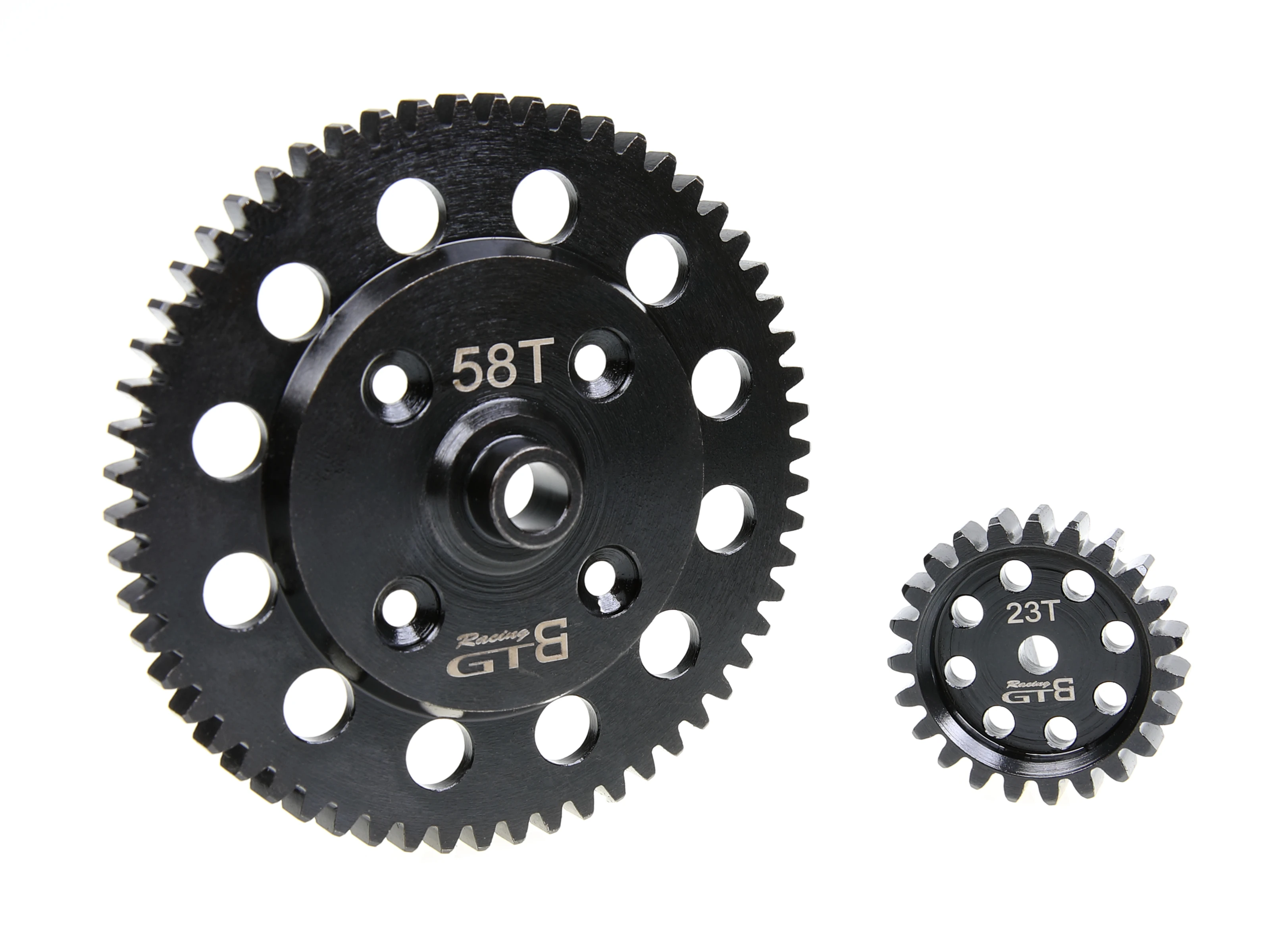 GTBracing 1:5 RC Car LOSI DBXL 57T/24T 58T/23T 59T/22T 60T/21T 61T/20T Steel Pinion Spur Gears enlarge