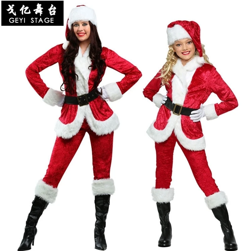 

Новый комплект Санта-Клауса, костюмы Санта-Клауса для взрослых, одежда для косплея, костюм Санта-Клауса, роскошный костюм laipelar