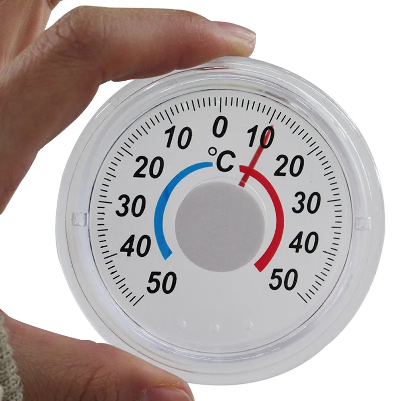 Round Plastic Door and Window Thermometer Pointer Type Outdoor | Инструменты