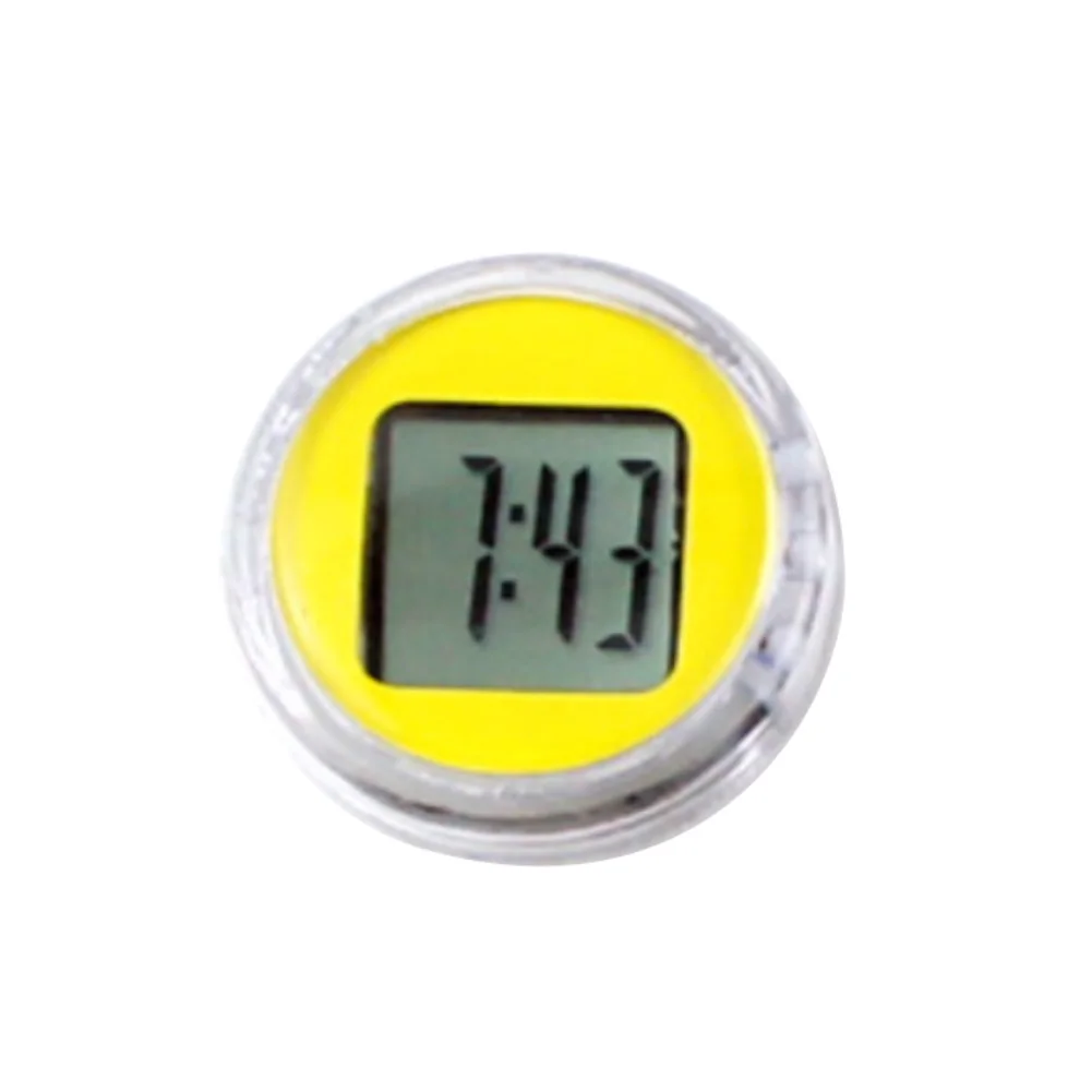 

Waterproof Mini Motorcycle Bike Sticky Digital Display Clock Watch Office Decor