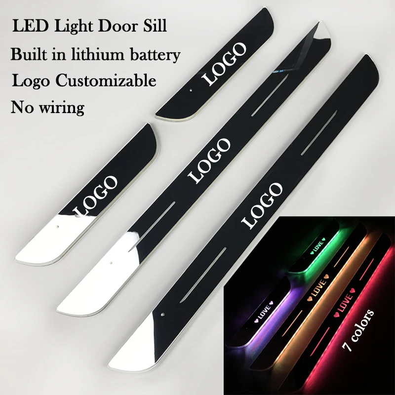 Нет необходимости в проводке светодиодный светильник порога лампы зарядки Тип