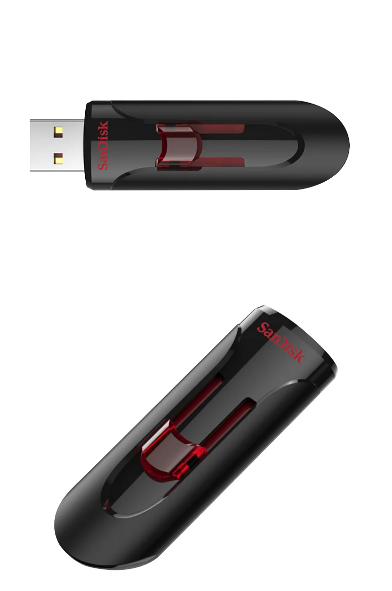 SanDisk CZ600 USB флеш-накопитель высокоскоростной 128 Гб 64 Гб USB 3,0 Флешка память 32 Гб 16 Гб Cruzer Glide Mini USB флешка