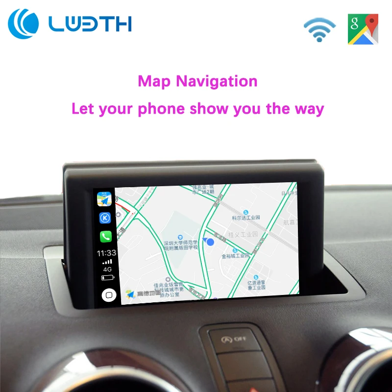 Aftermarket A1 Q3 MMI RMC OEM Wi-Fi беспроводной интерфейс Apple CarPlay Модернизированный для Audi с