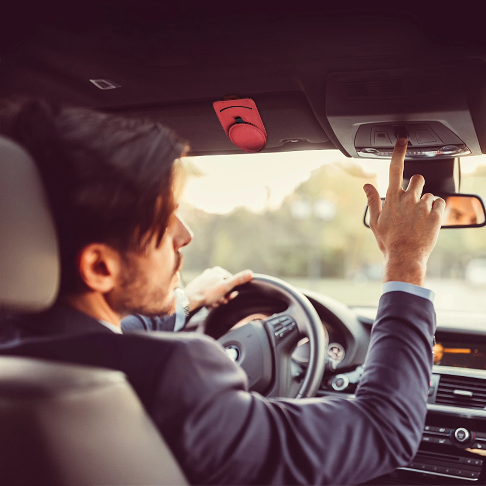 Автомобильный солнцезащитный козырек зажим для солнцезащитных очков держатель