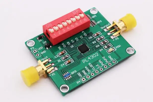 

PE4302 Digital RF Attenuator Module / Series and Parallel Port Control 0.5dB~31.5 dB Range
