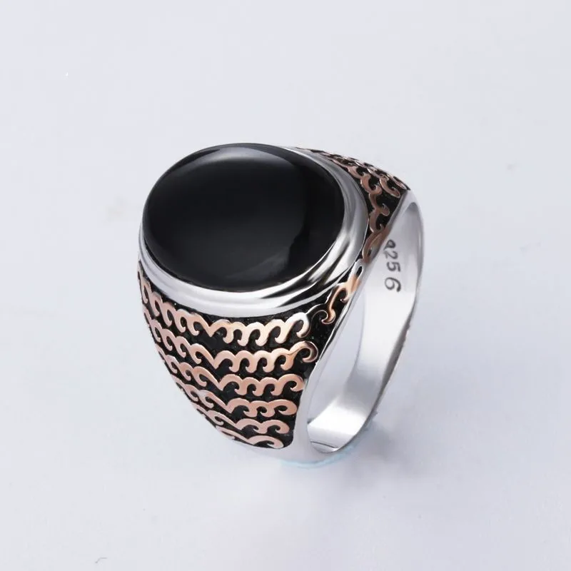 

925 пробы Серебряное мужское кольцо хит продаж креативное ювелирное мужское кольцо