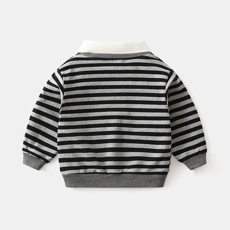 2020 для маленьких мальчиков свитер на осень зиму брендовая тенниска детская
