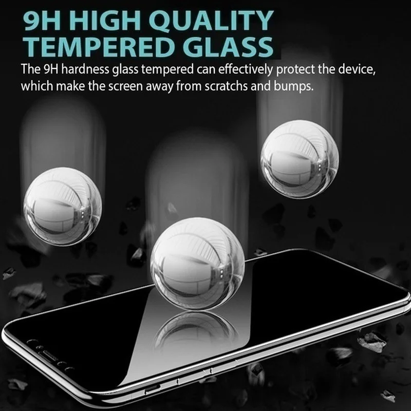 3 шт. закаленное стекло для iPhone 11 Pro MAX XS XR X защита экрана конфиденциальности I Phone SE