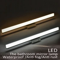 free shipping high quality 7w 10w led mirror front wall lights 4060cm dresser modern brief bathroom led wall lamp