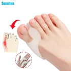 13 пар силиконовых гелевых накладок для коррекции большого пальца стопы разделитель для ноги, выравнивающие накладки кость пальца ноги, стельки для ухода за ногами