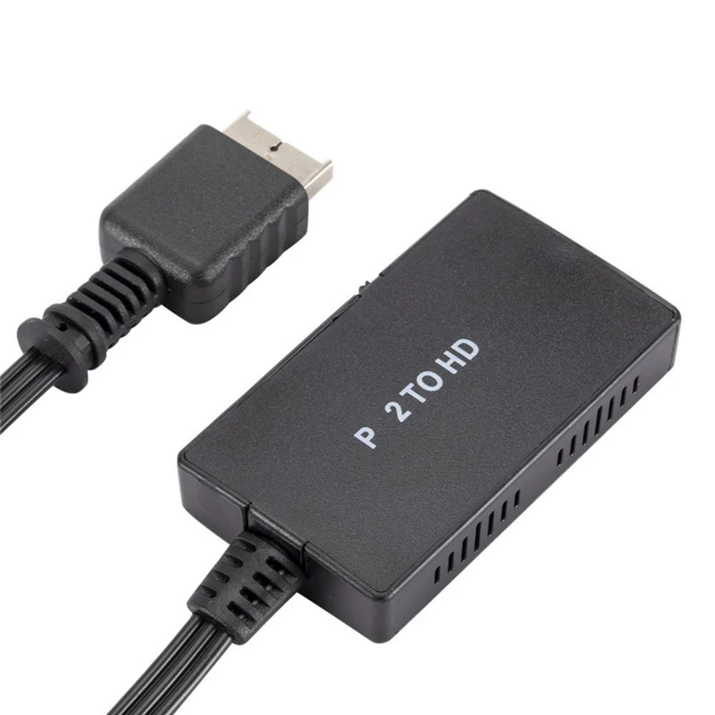 HDMI-Compatible Converter HD Audio Cable Splitter for PS2 Game Console Adapter Accessories with Video Sync Input 70*40*11mm | Электроника