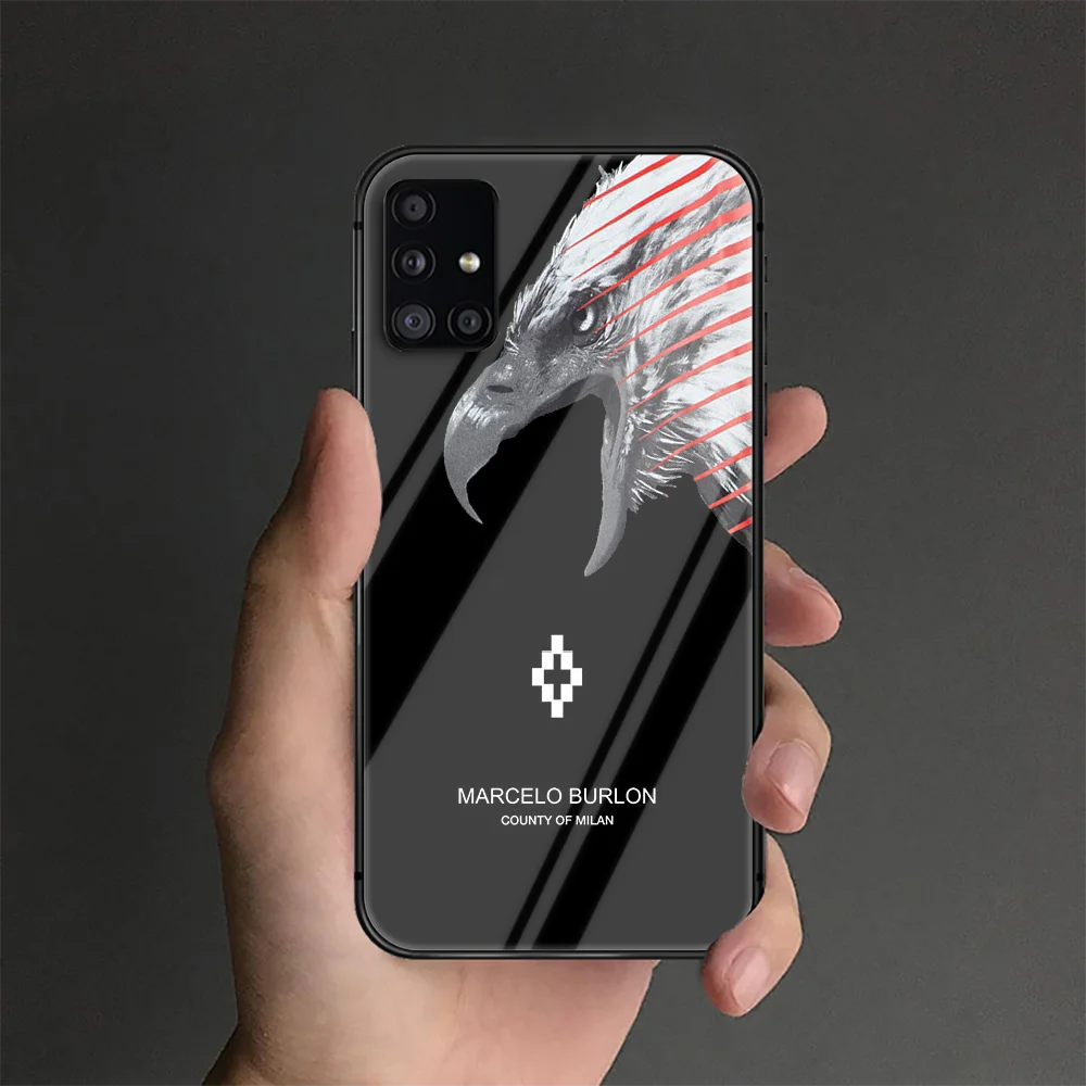 

Marcelo Burlone Phone Tempered Glass Case Cover For Samsung Galaxy S Note 5 6 9 10 10E 20 21 FE Plus Uitra 3D Hoesjes
