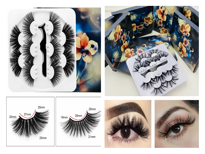 

Pair/ Pack Fluffy Lashes 25mm 3d Mink Lashes Long Thick Natural False Eyelashes Wholesale Lashes Vendors Makeup Mink Eyelashes