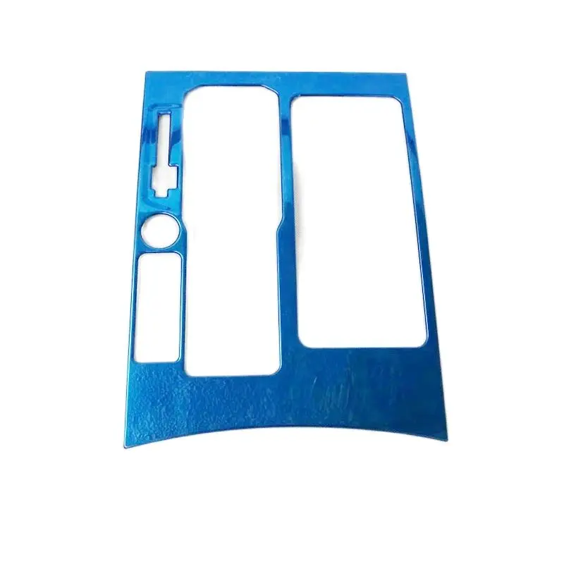 

Чехол из нержавеющей стали голубого и серебряного цвета для VW Volkswagen Teramont Atlas 2017 2018 LHS, автомобильная стеклянная коробка переключения воды, ак...