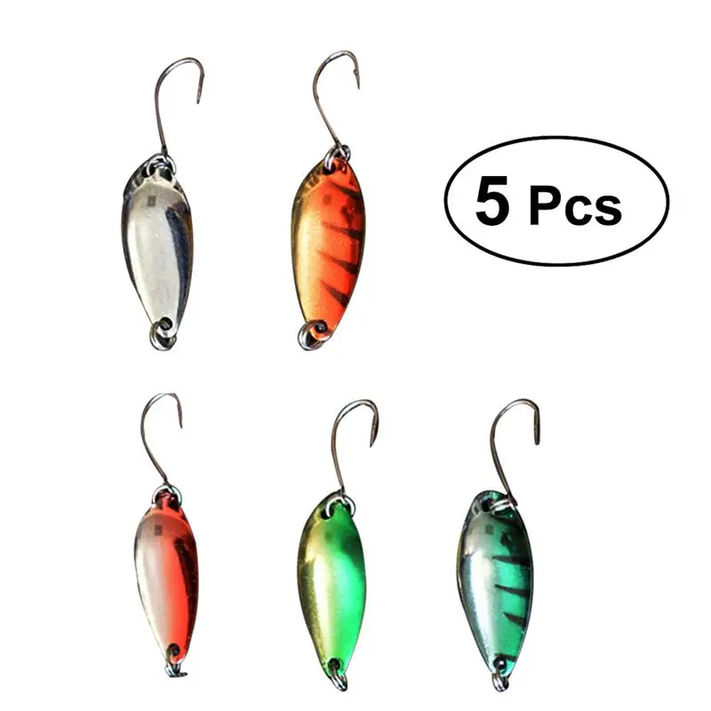 5 шт. 3g металлические рыболовные крючки и принадлежности Спиннер ложка