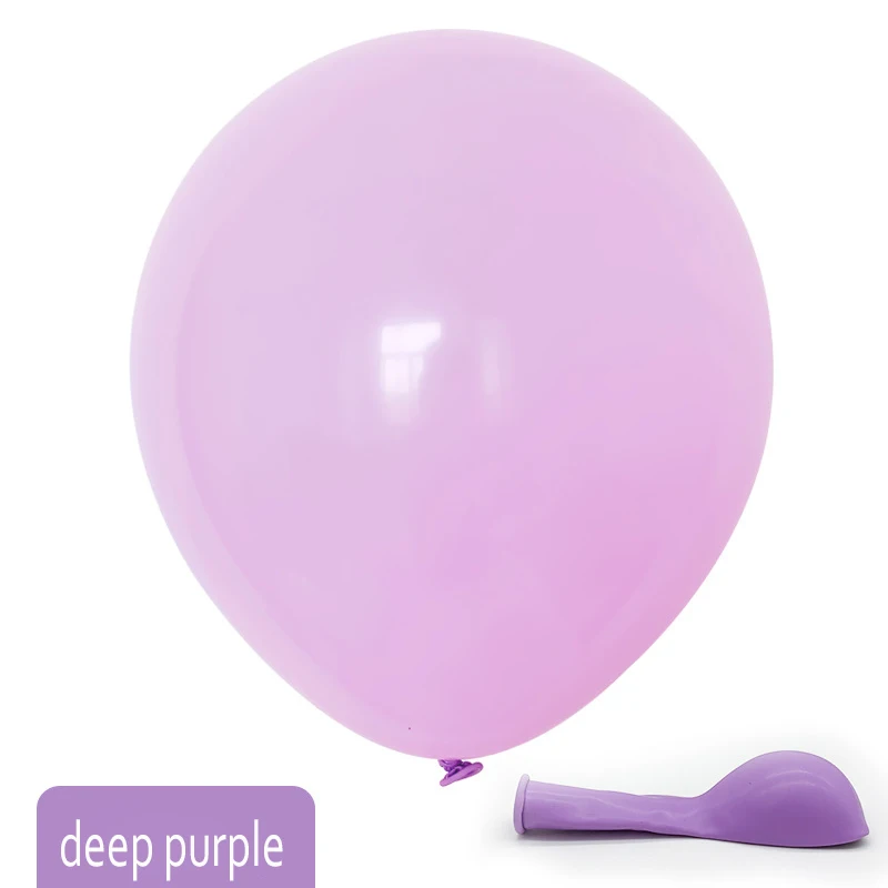 purple 30pcs 30 шт. 10 дюймов Macaroon шары из латекса круглой формы Свадьба День рождения комнаты backgroud настенные украшения принадлежности для надувных шаров - Цвет: purple 30pcs