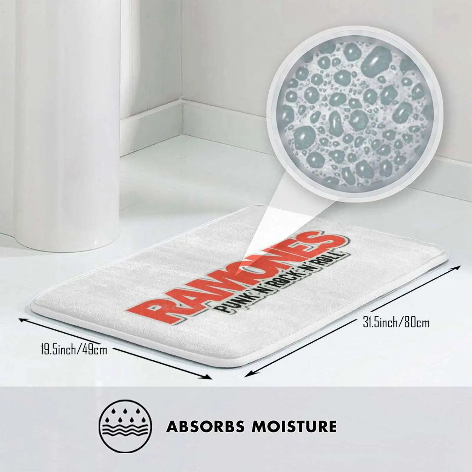 Удобный дверной коврик в стиле панк N Rock Roll для ног души музыканта | Дом и сад