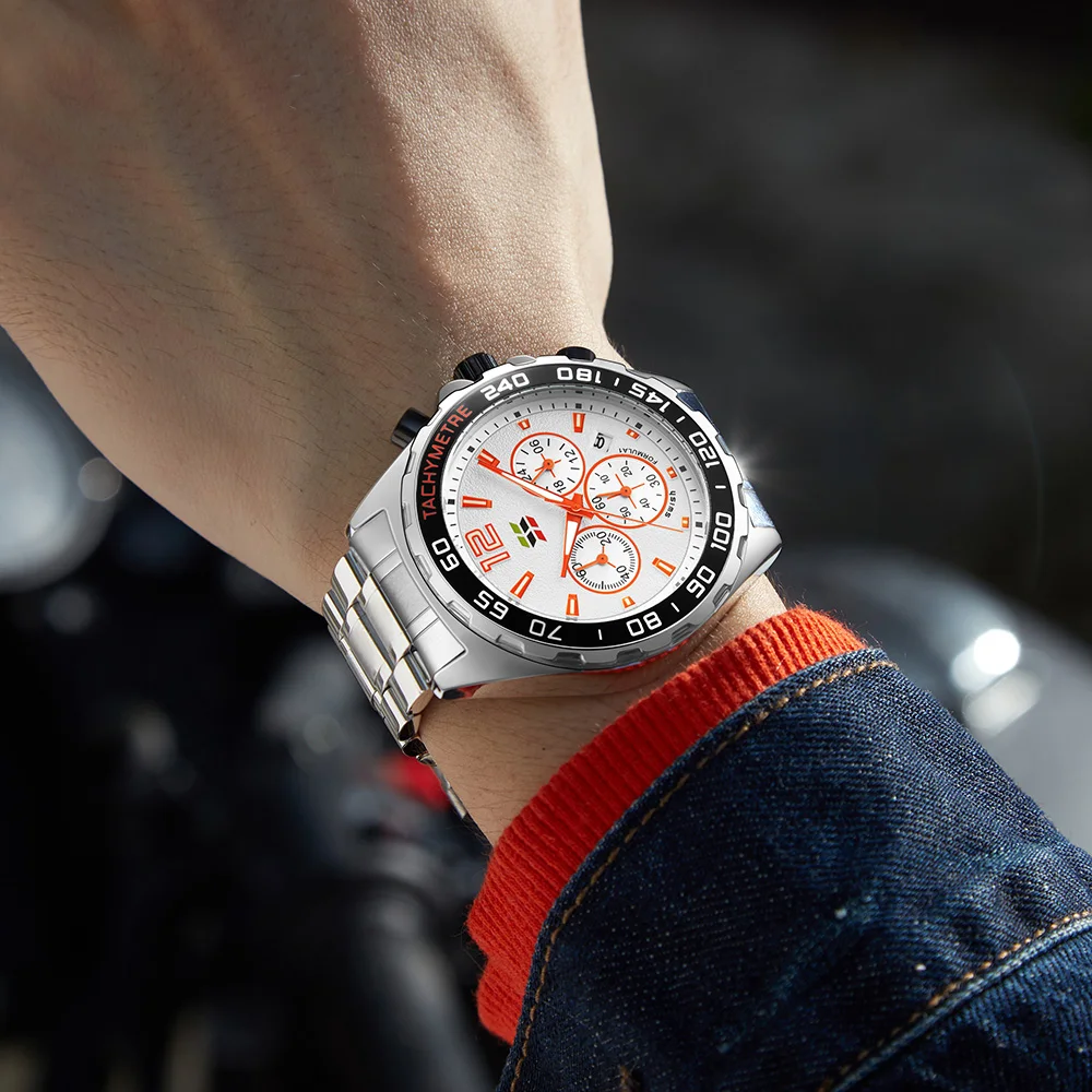 

SWISH Business Fashion Mens Watches With Stainless Steel Top Brand Luxury Sport Quartz Wristwatch Relogio Masculino 2021