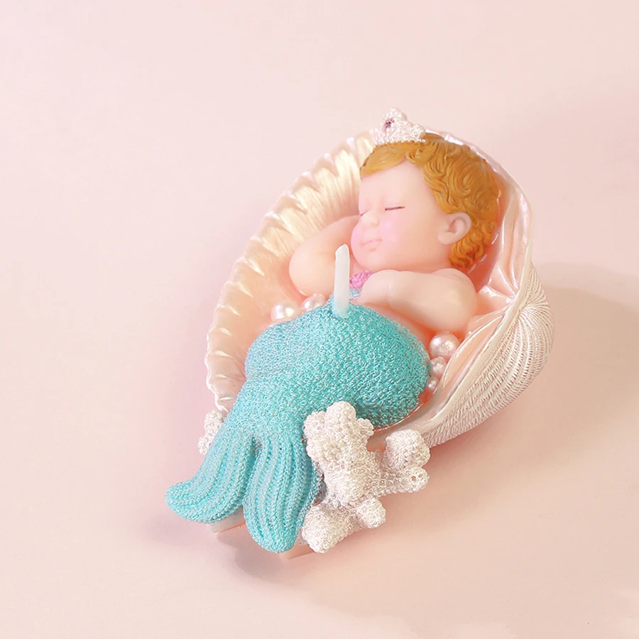 Креативные Милые свечи для торта в форме Русалочки сна свадебной вечеринки декор