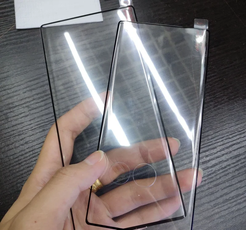 

3D закаленное стекло для Samsung Galaxy Note 10 Plus Note10 Pro Полное клеевое изогнутое Защитное стекло для экрана Samsung S10 S20 Plus