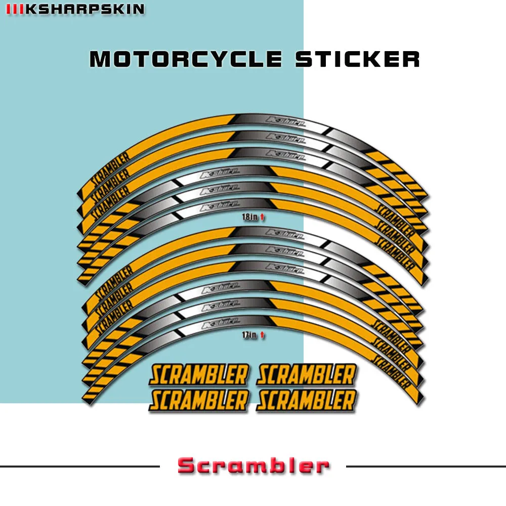 

Мотоциклетные водостойкие цветные наклейки для DUCATI SCRAMBLER