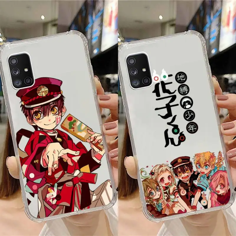 

Anime Toilet Bound Hanako Kun Phone Case Transparent For Samsung Note A 7 8 9 10 20 50 51 71 90 20 11 81 e LITE Ultra PRO