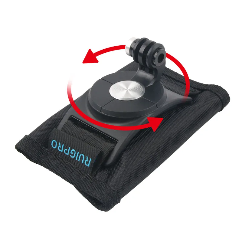 360 градусов вращение Quick Release Рюкзак с ремешком на застежке, крепление-защелка адаптер для экшн-камеры Gopro Hero 8/7/6/5/4/3 Экшн-камеры Xiaoyi Камера