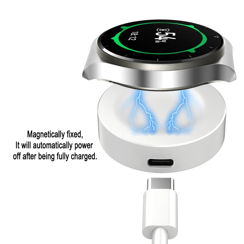 USB-кабель для зарядки Huawei Watch GT 2 Pro беспроводная зарядная линия Type-C 5A Сверхбыстрая